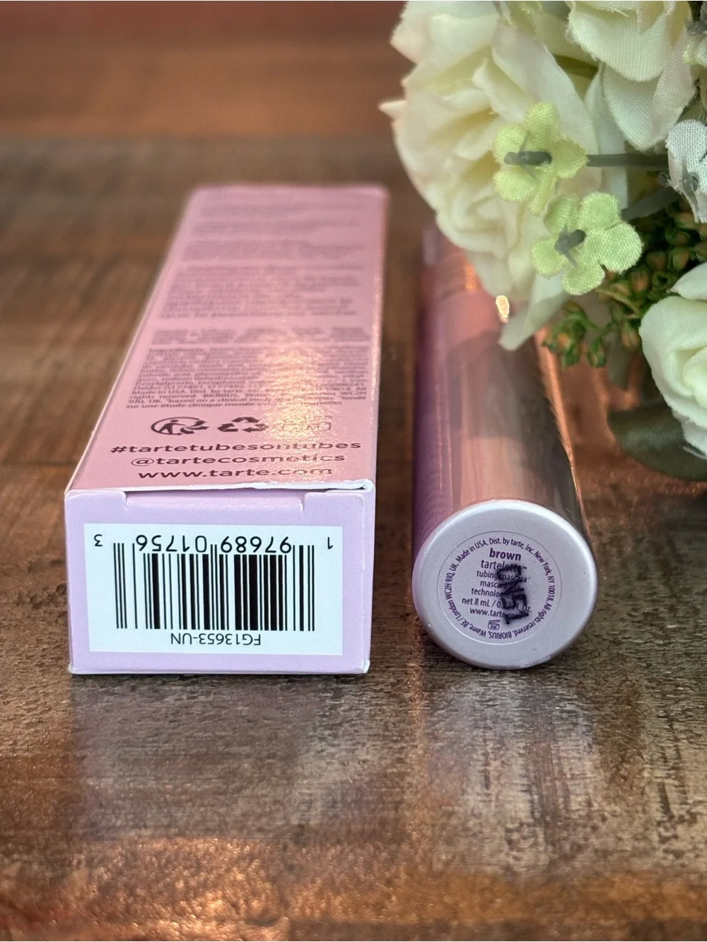 New TARTE Tartelette TUBING MASCARA in BROWN Full Size!